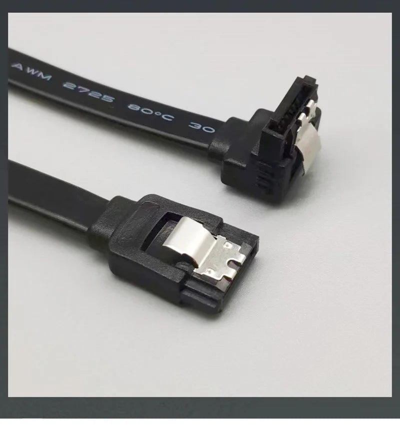 High speed SATA 3.0 hard drive data cable, solid-state, serial data cable, flexible SATA, fast transfer, 39cm