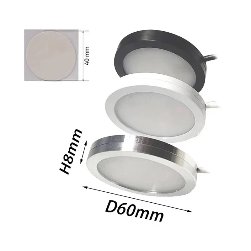 For Bambu Lab Led Lamp Kit Adjustable Light Kit Led Light Parts Hardware DIY Model white /cold/warm light Without Lamp shell 001