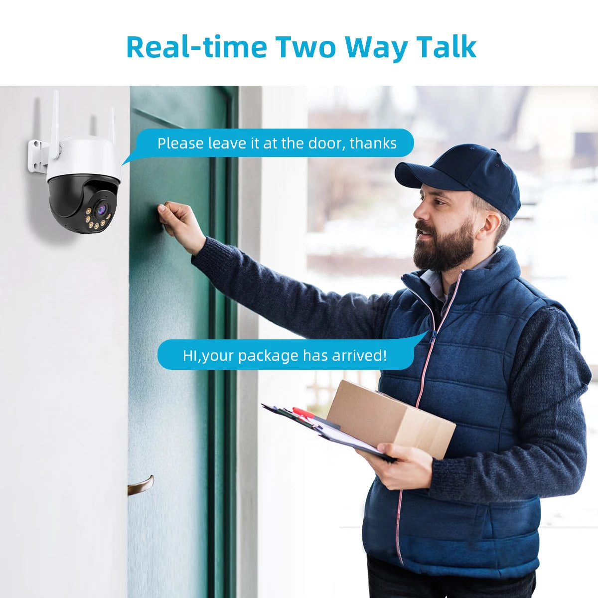 8MP 4K IP Camera 5MP Speed Dome Auto Tracking PTZ Camera Smart Home Outdoor Wireless WIFI Camera Surveillance Monitor iCsee