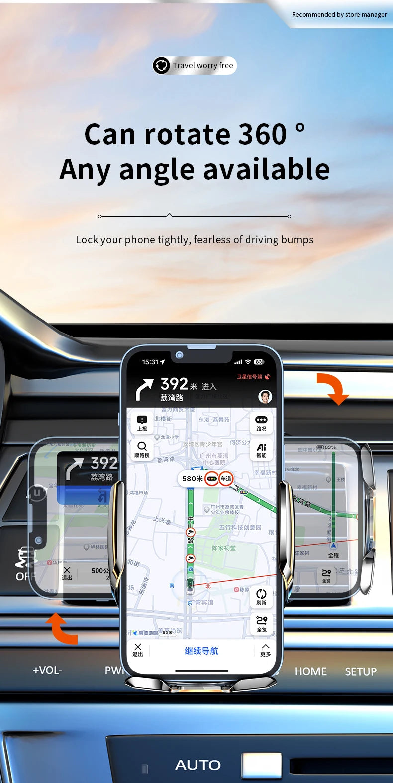 Car Wireless Charger Automatic Car Phone Holder Infrared Induction for iPhone 14 13 12 Xiaomi Samsung 15W Fast Charging Station