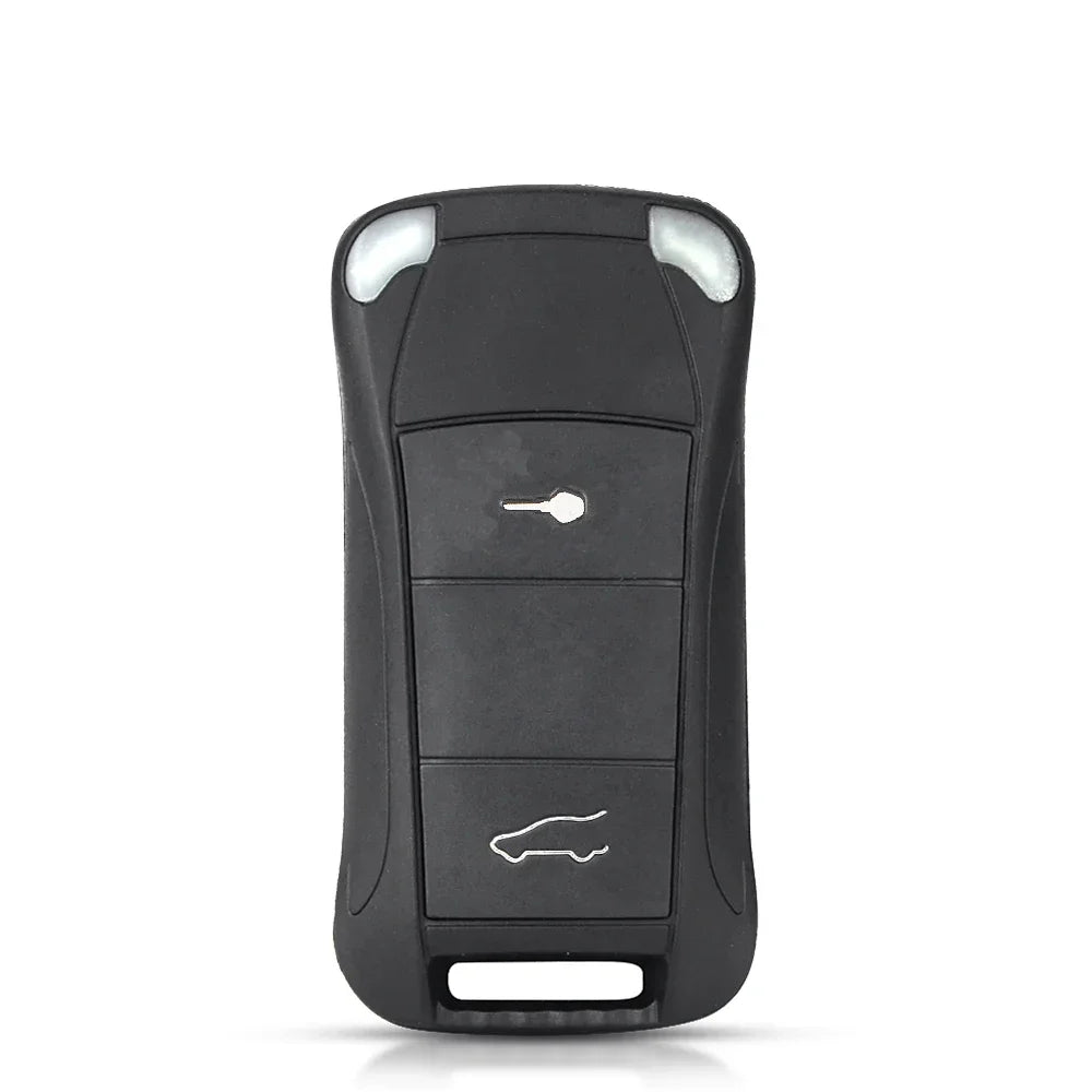 KEYYOU NEW 1PCS For Porsche Cayenne GTS 2004 2005 2006 2007 2008 2009 2010 2011 Shell Folding Car Key Case 2/3 Buttons