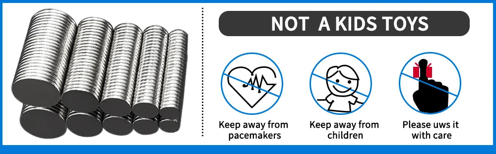 5x2 5x3 6x1 6x2 4x2 5x1 Neodymium Magnet NdFeB Round Super Powerful Strong Magnetic Imanes For Fridge 10x1 10x1.5 10x2 12x1 12x2