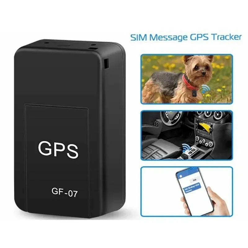 Mini GF 07 GPS Car Tracker Real Time Tracking Anti Theft Lost Locator Strong Magnetic Mount SIM Message Positioner