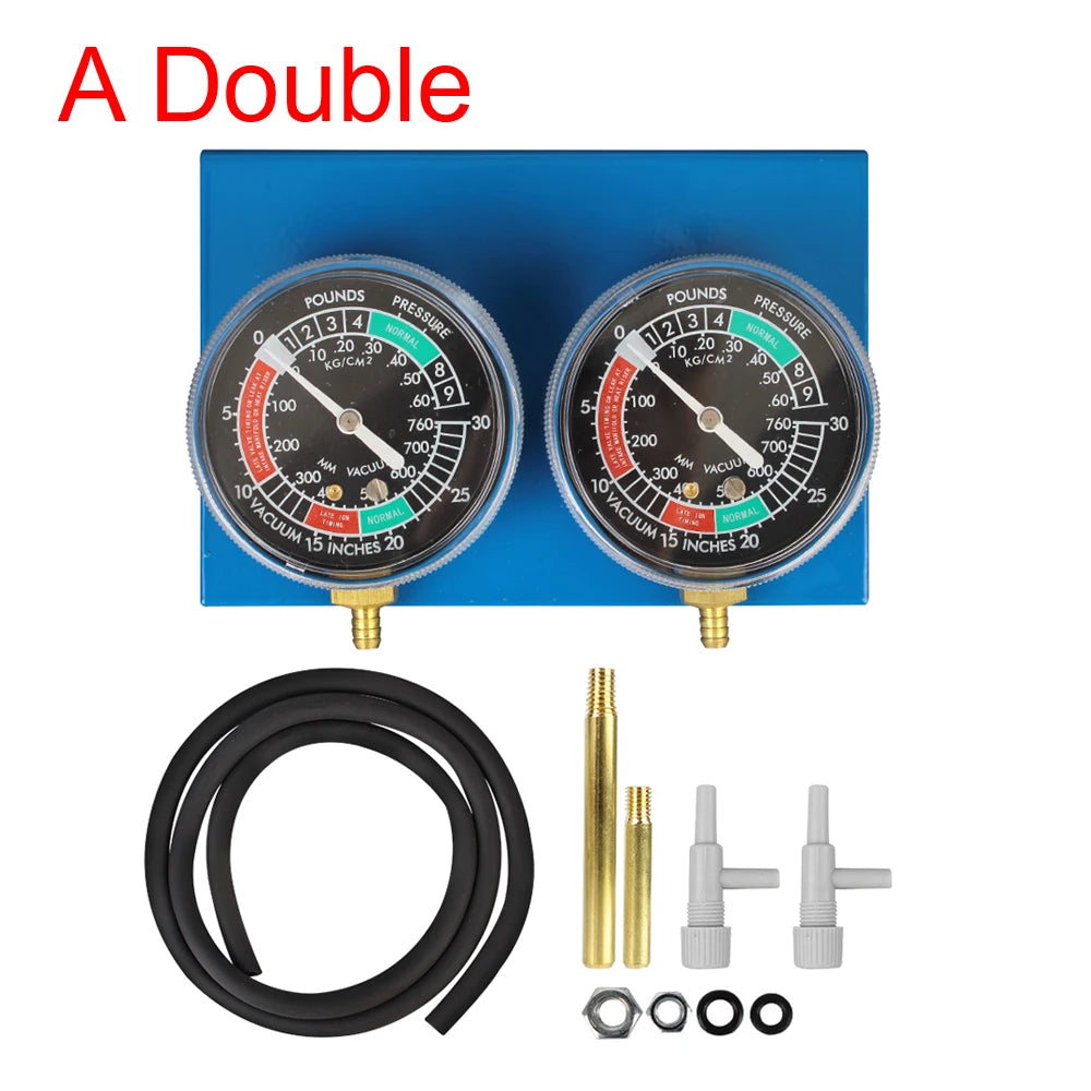 for 2/4 Cylinder Motorcycle Carburetor Carb Synchronizer Kit Ignition Tester Balancer Test Gauges Set Motorbike Diagnostic Tools