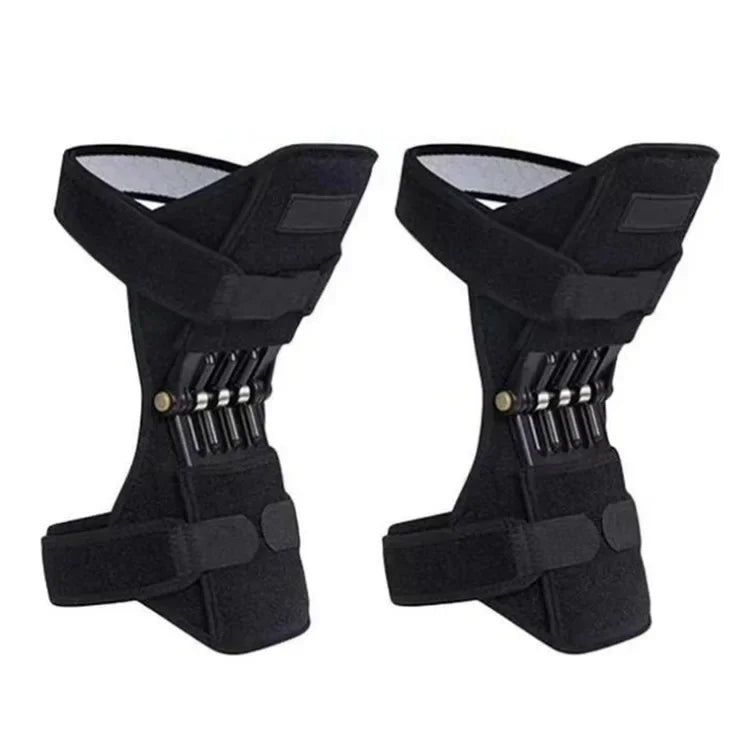 Sport Knee Booster Brace Patella Spring Lift Support, Breathable Joint Pain Relief for Elderly Walking