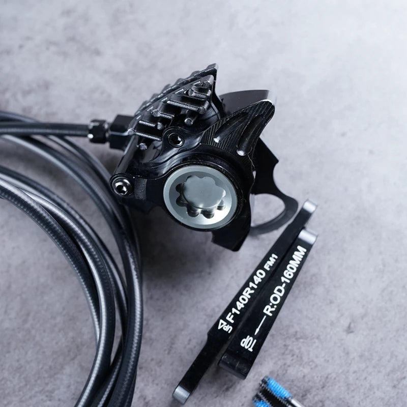 LTWOO GRT / GR9 Disc 1x11s / 1x12s Gravel Hydraulic Disc Brake Groupset + ZRACE XG Flat Mount Brake Caliper, Carbon Fibre