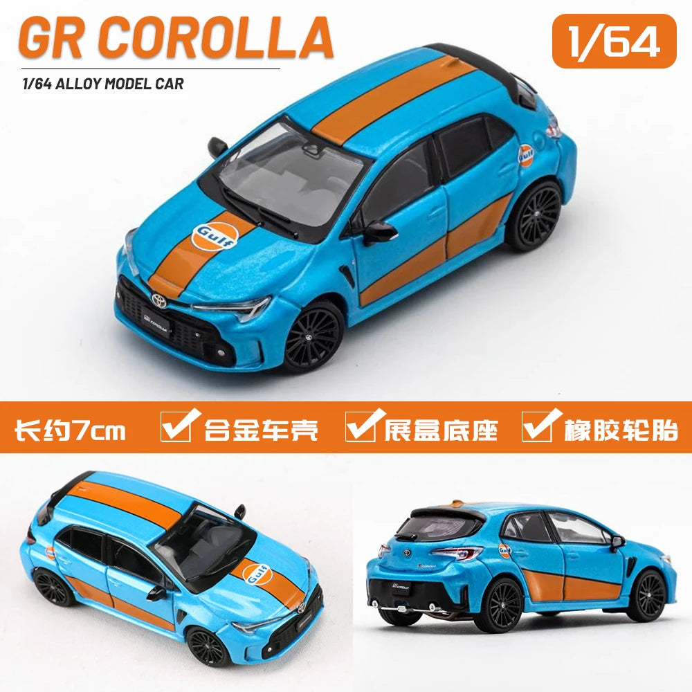 GCD 1/64 Scale Alloy Car Model Collection Premium Diecast Model Car Collectible Toy Gifts