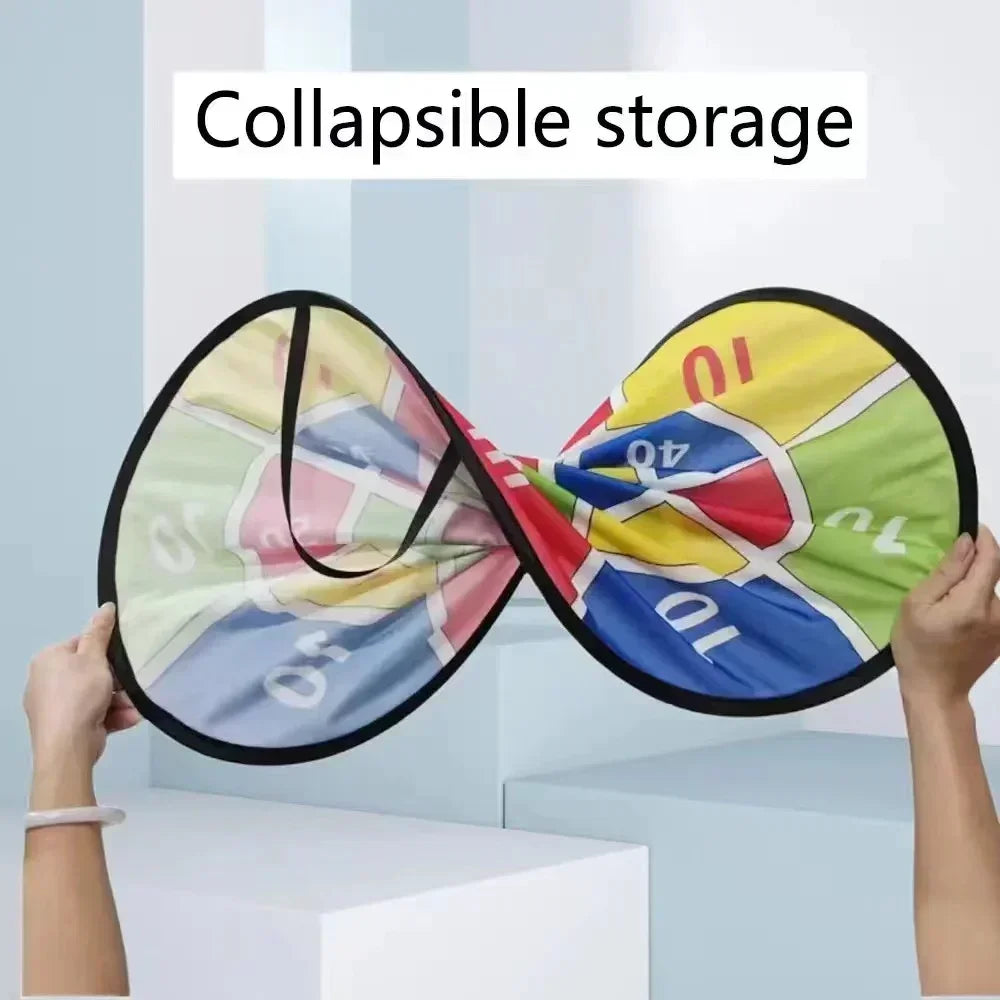 Large Hard Plate Kids Sticky Ball Toy Sticky Ball Indoor Dart Target Plate Outdoor Parent-Child Suction Cup Ball