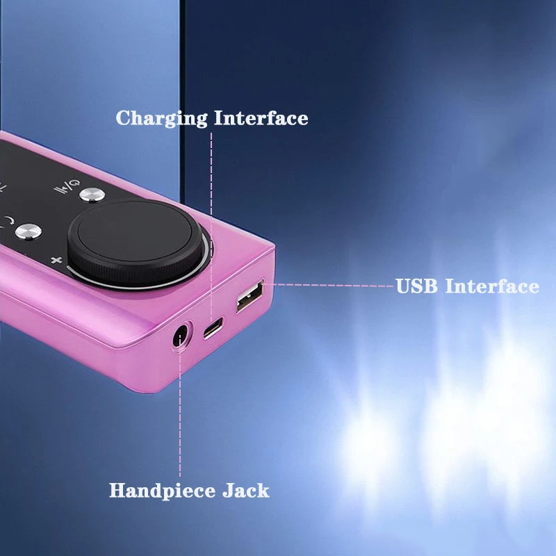45000RPM Rechargeable Electric Nail Drill Machine With USB Connector Nail Polish Remover Drill Set Manicure Sander Low Noise