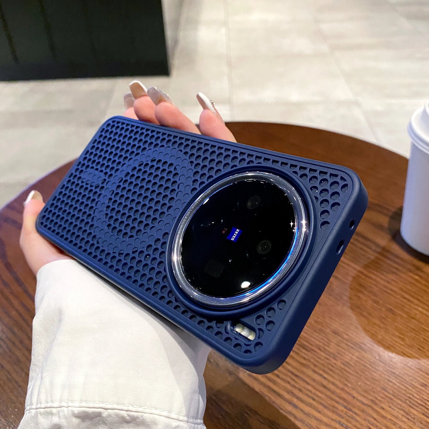Heat Dissipation Wireless Charging Magnetic Case for Vivo X200 Pro X100 X300 Pro X200Pro Mini, Cooling Matte Hard Phone Cover