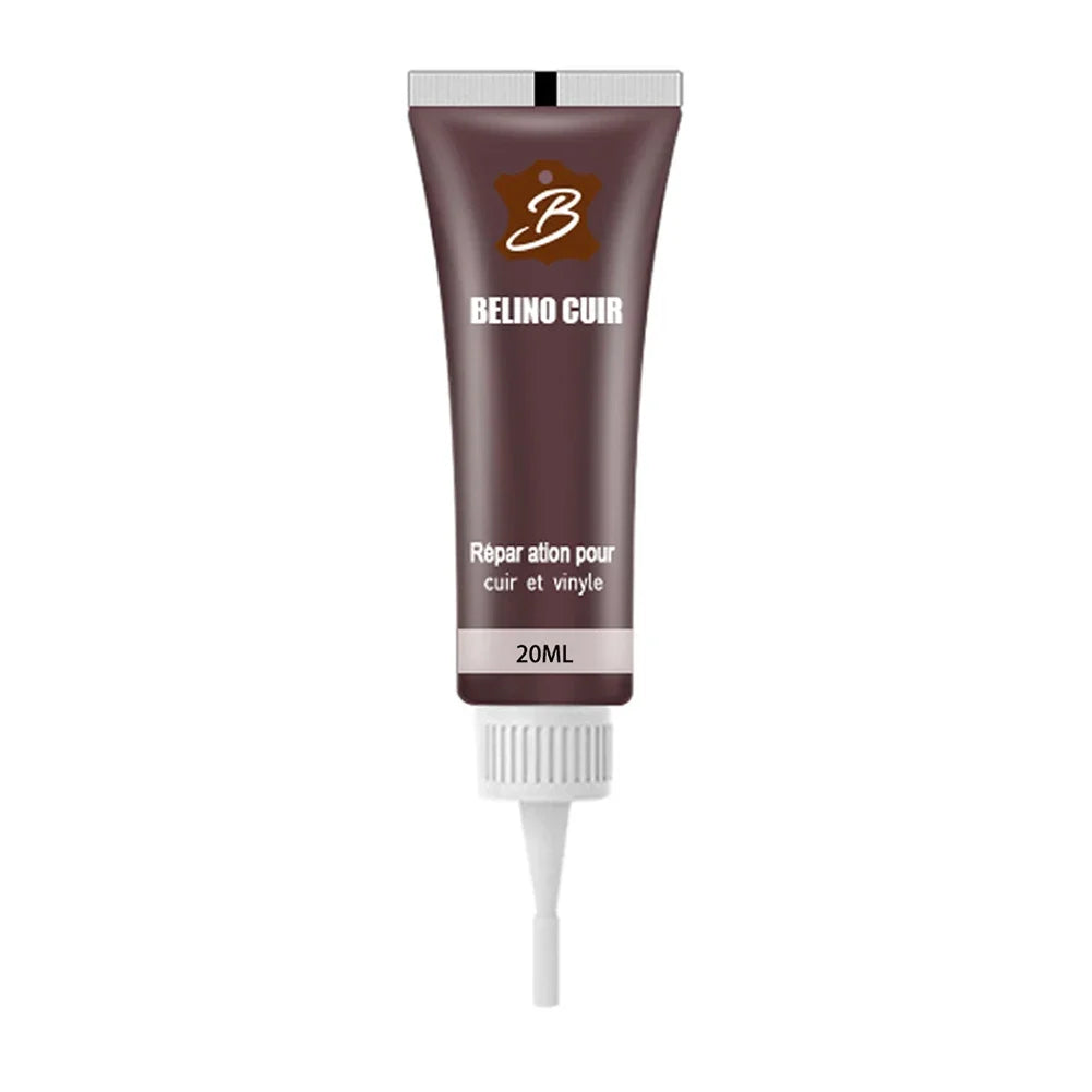 60ml Leather Filling Paste Car Seat Scratch Repair Paste Compound Natural Leather Restoration Cream Crack Burns Holes Filler