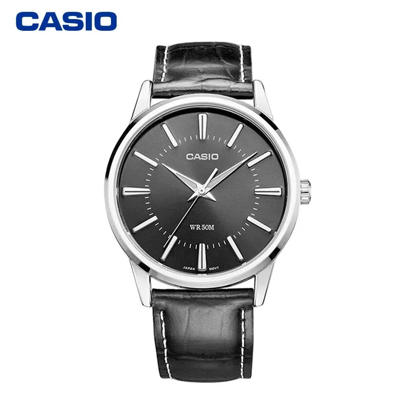 Casio MTP-1303D/1303L Temperament Waterproof Quartz Watch Stainless Steel MEN'S AND WOMEN'S Hands Analog Watch Calendar