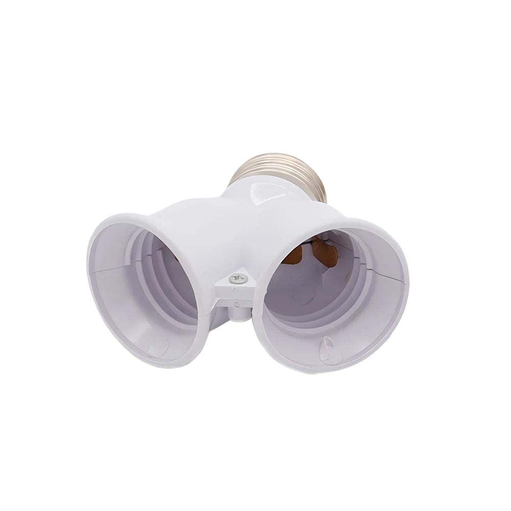 E27 1/2 conversion head bulb socket creative 2-e27 lamp holder extender distributor converter plug