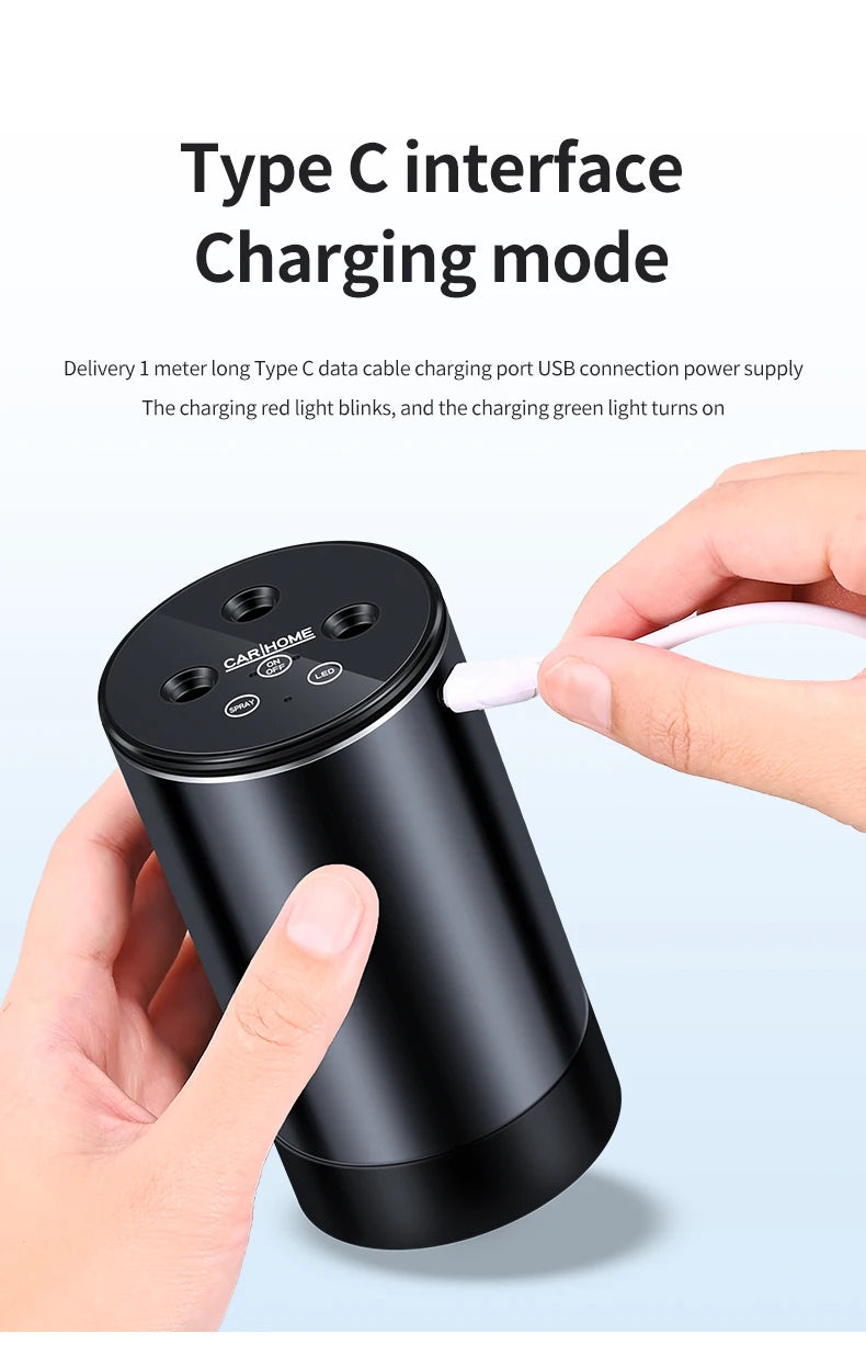 Car Electric Air Diffuser Aroma Compact Car Diffuser for Long-Lasting Aromatherapy Car Air Freshener For Removing Odors