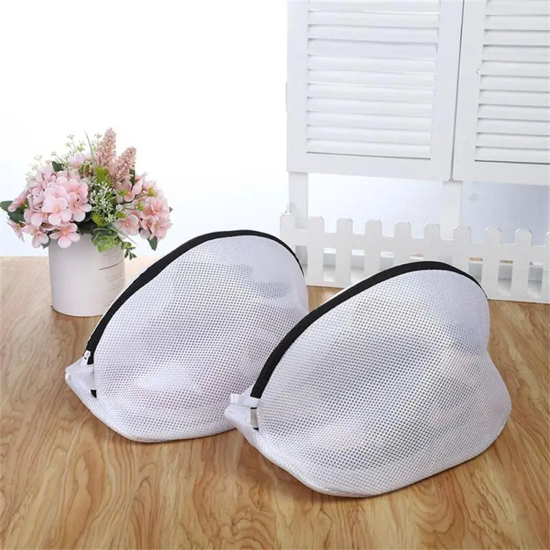 Mesh Laundry Bags Shoes Storage Organizers Washing Machine Shoes Bag Anti-deformation Travel Shoes Storage Bag Laundry Storage