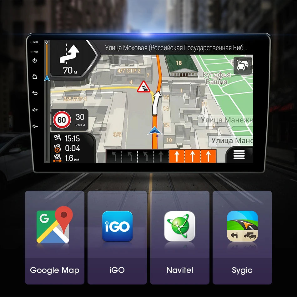 Android 12 Universal Car Radio for Nissan Kia Honda Toyota VW Multimedia Video Player 2Din Carplay GPS Navigaion 9/10" Head Unit