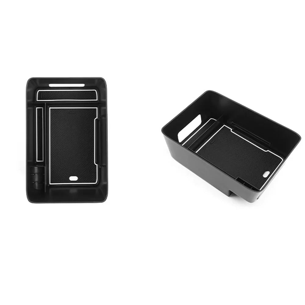 Central Console Armrest Box Storage Box Organizer Container Tray Car Interior Stowing Tidying For Hyundai Santa Fe MX5 2024