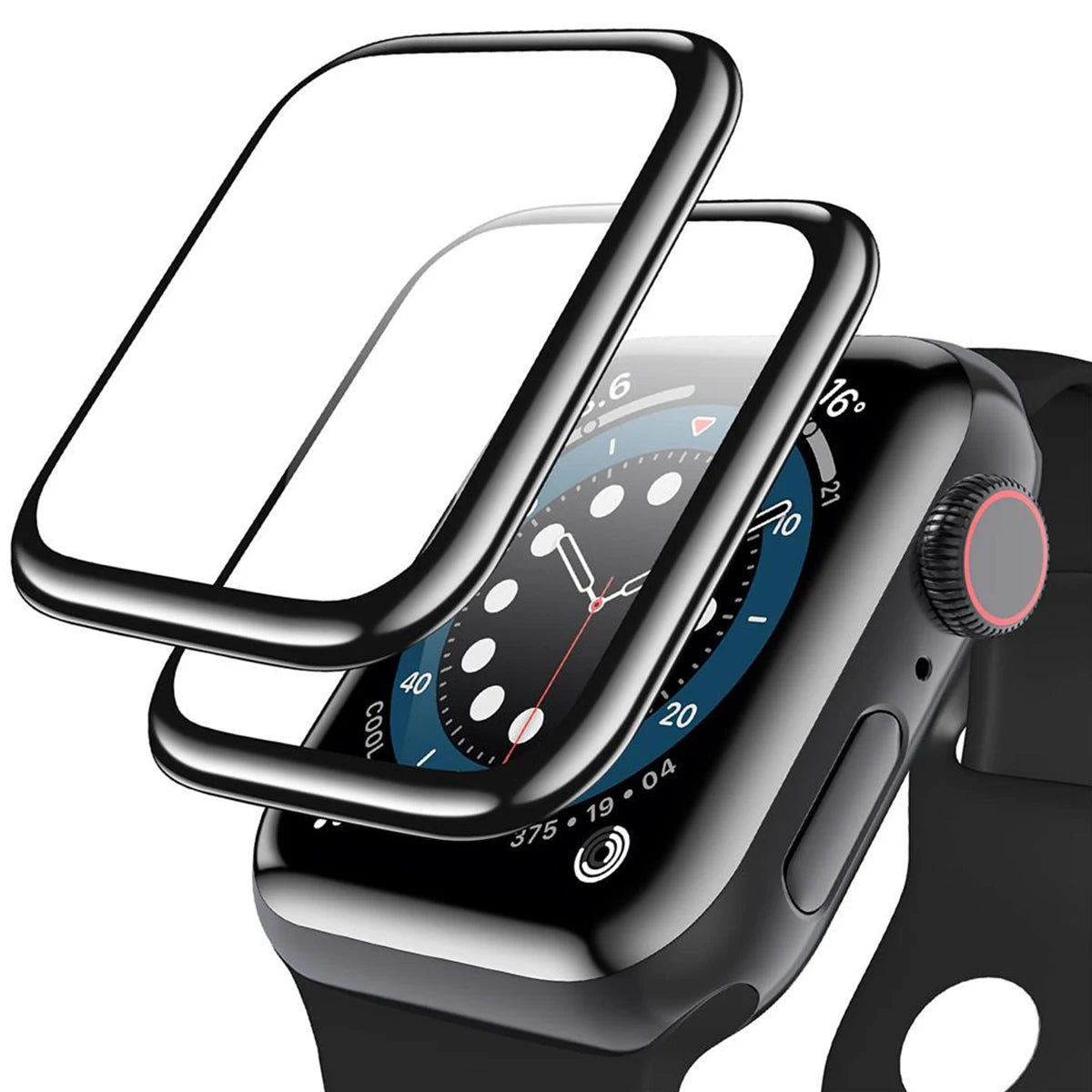 HD Protective Film For Apple Watch 44mm 45mm 40mm 41mm 42mm 38mm 3D Curved Screen Protector for Apple iWatch 7 SE 6 5 4 3 2 1
