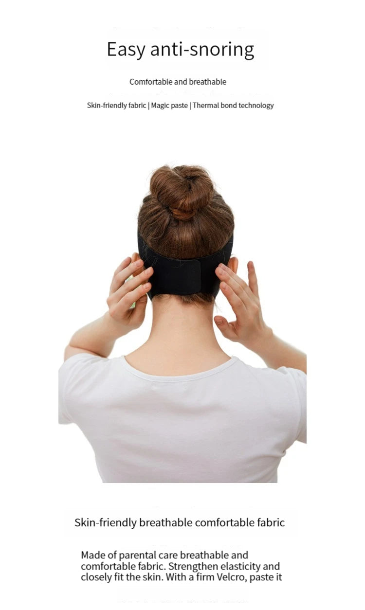 Mouth Breathing Corrective Belt Anti Snoring Drag Chin Strap Support Strap To Prevent Dislocation Of The Jaw