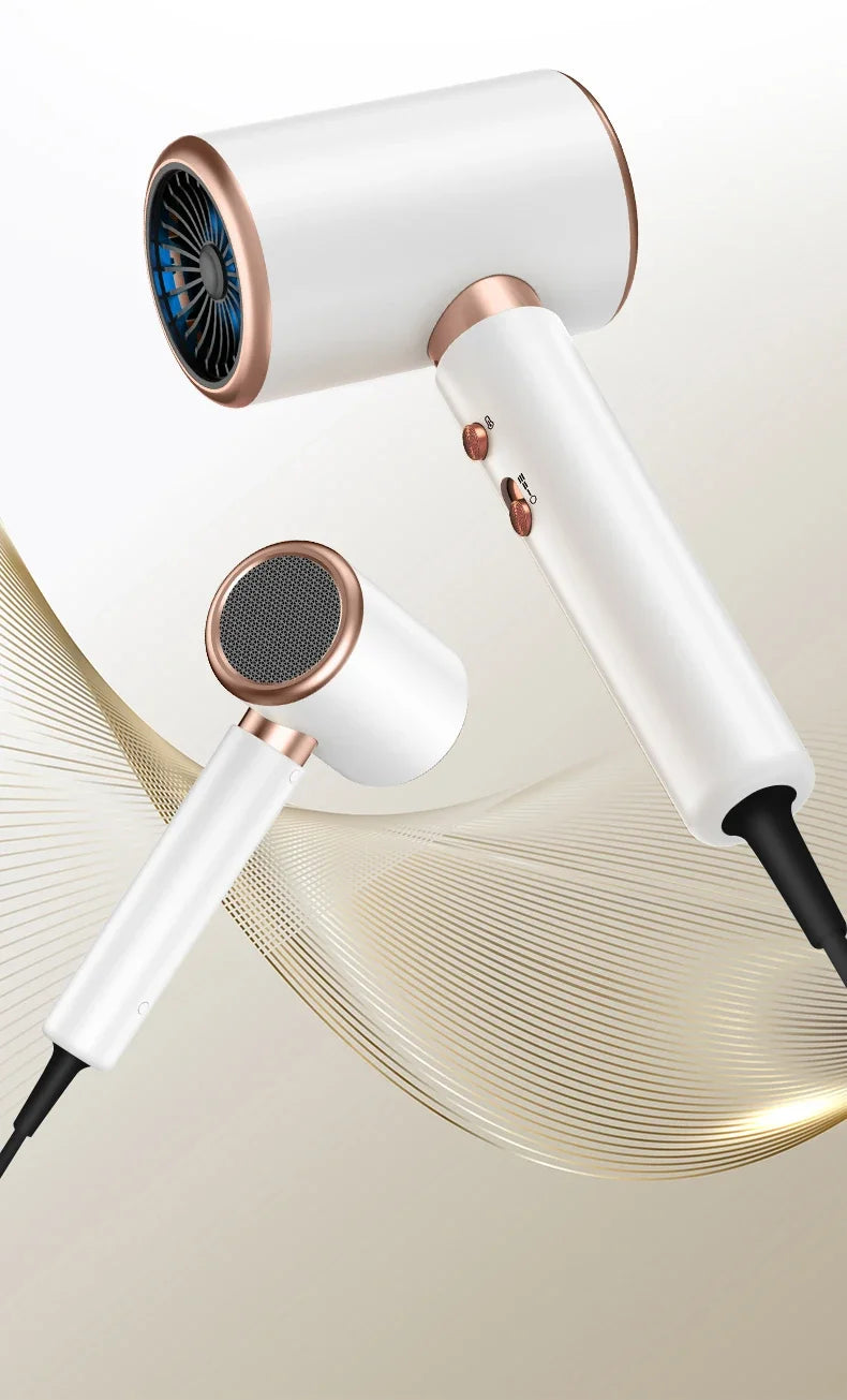 High-Speed Electric Turbine Hair Dryer Airflow Low Noise Constant Temperature And Quick Drying Suitable For Home Salons