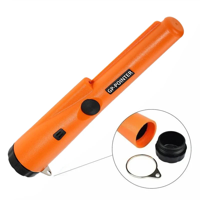 Metal Detector Outdoor Adventure Handheld Metal Detector Pinpointer   Finder Waterproof 360° Side Scan Metal Detector Rod