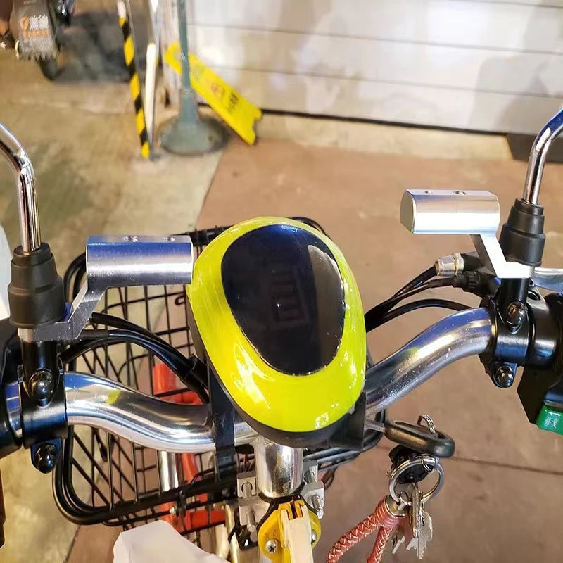 Aluminum Extender Bracket for Motorcycle Scooter ATV Rearview Mirror Mount Extension Bracket for Fixing Spotlight Phone Holder