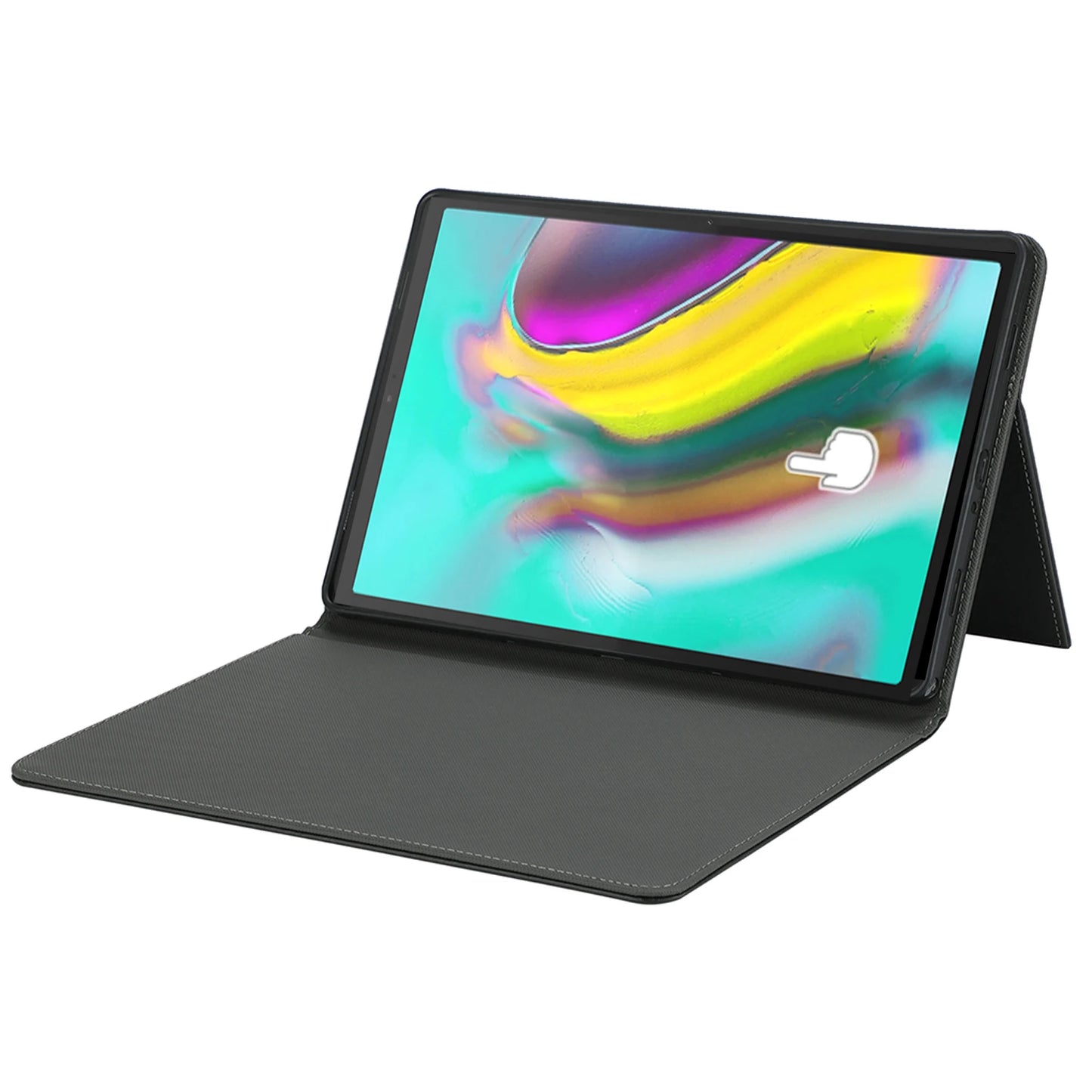 Tablet Case for Samsung Galaxy Tab S5e Protective Cover Kickstand Function Shockproof (PU leather+ TPU Cover)