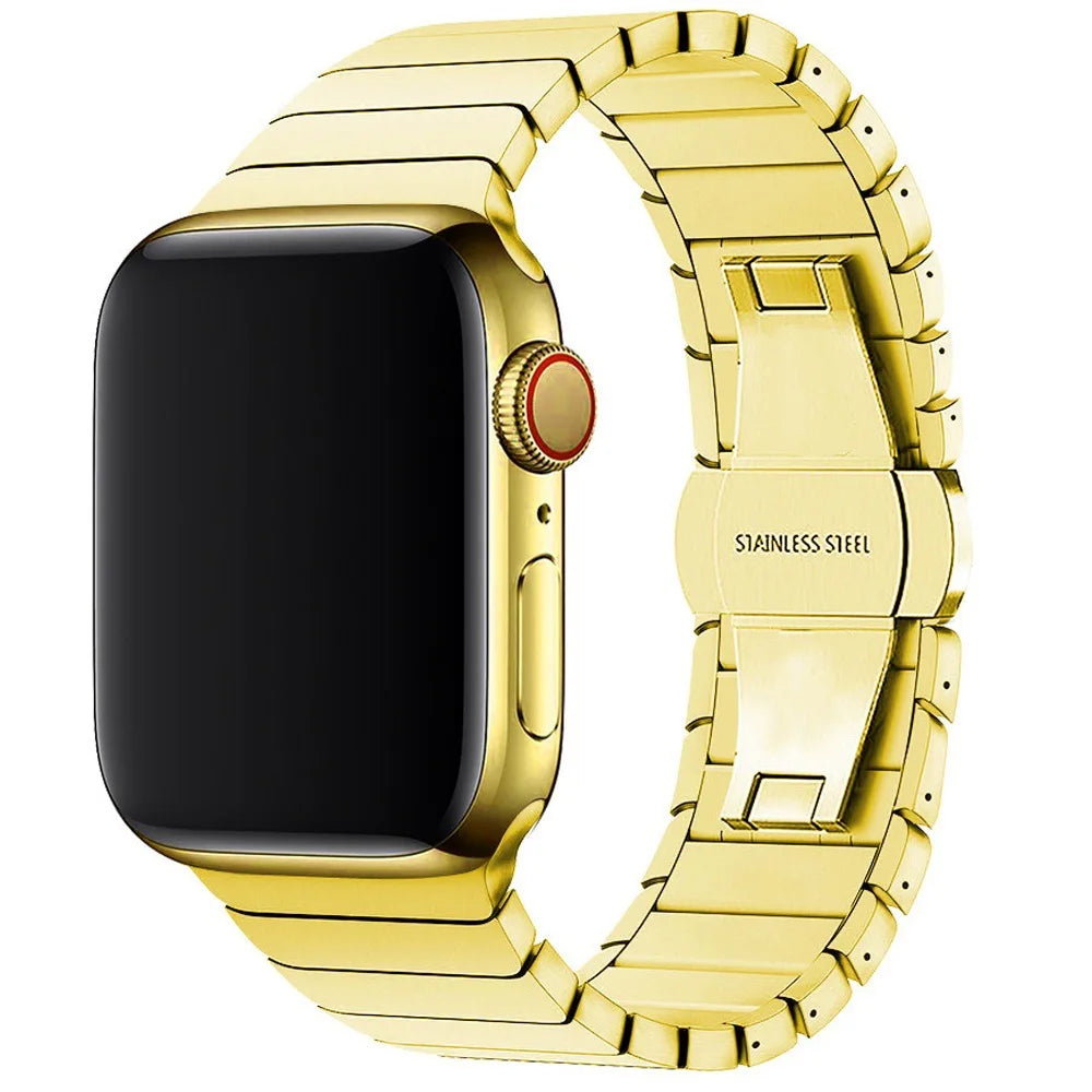 Stainless Steel Strap for Apple Watch Band Series 11 10 9 8 SE3 42mm 46mm 45mm 41mm 44mm 40mm Metal Bracelet IWatch Ultra 3 49mm