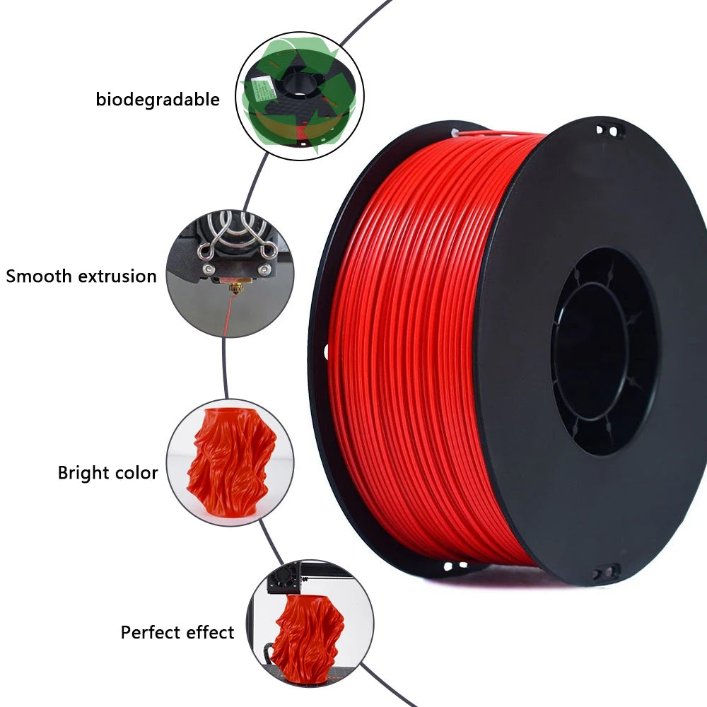 EasyThreed 3D Printing PLA Filament 250g 80M Length 1.75mm Diameter Premium Quality Materails