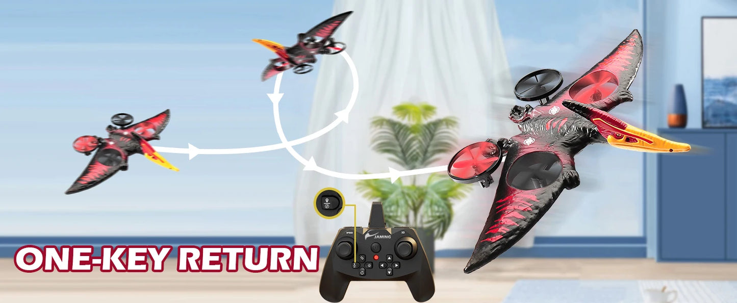L0712 RC Plane 2.4G Remote Control Aircraft Gravity Sensing Aircraft Glider with Light EPP Foam Fighters for Boys Children