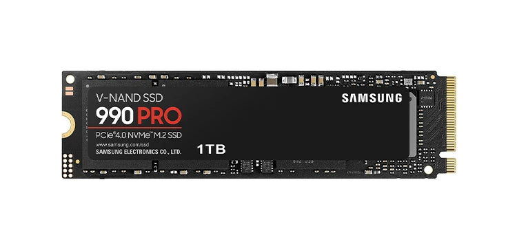 Samsung 990 Pro 1TB 2TB 4TB SSD PCIe Gen 4.0x4 Solid State Drive NVMe 2.0 M.2 2280 Internal SSD for Desktop Laptop