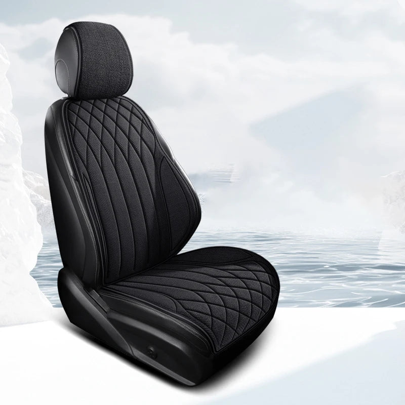 Universal Car Seat Cover Four Season Auto Flax Breathable Anti-Slip Covers for Car Seats Cover Protection Cars Seats Covers