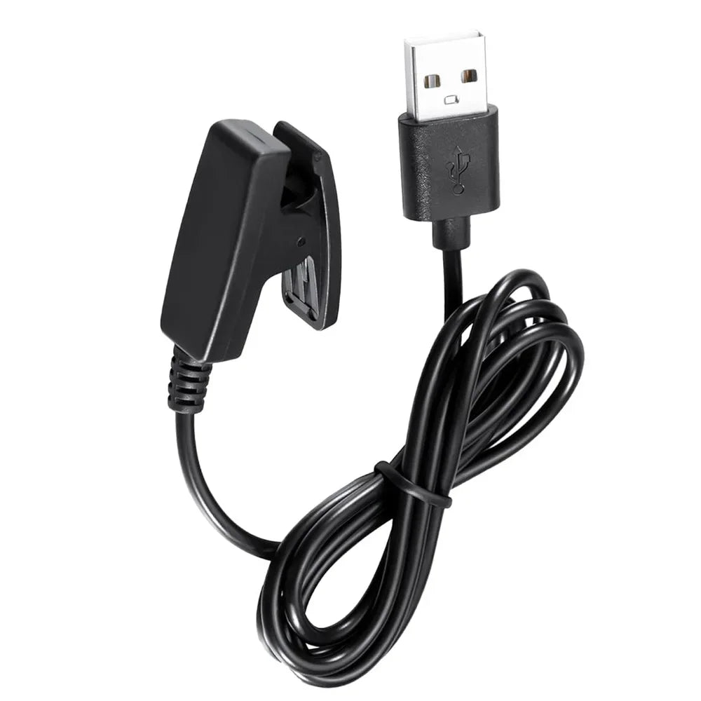 USB Charger For Garmin Forerunner 30/35/235/230/630/735 Lily 2 XT Cable Vivomove Trend/HR Approach S20 Smartwatch Charging Cord