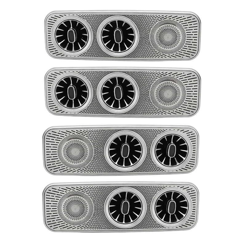 Interior Roof LED Air Conditioning Turbo Vent AC Outlet Trim  For Mercedes Benz V Class EQV Vito Viano Valente Metris W447 V250