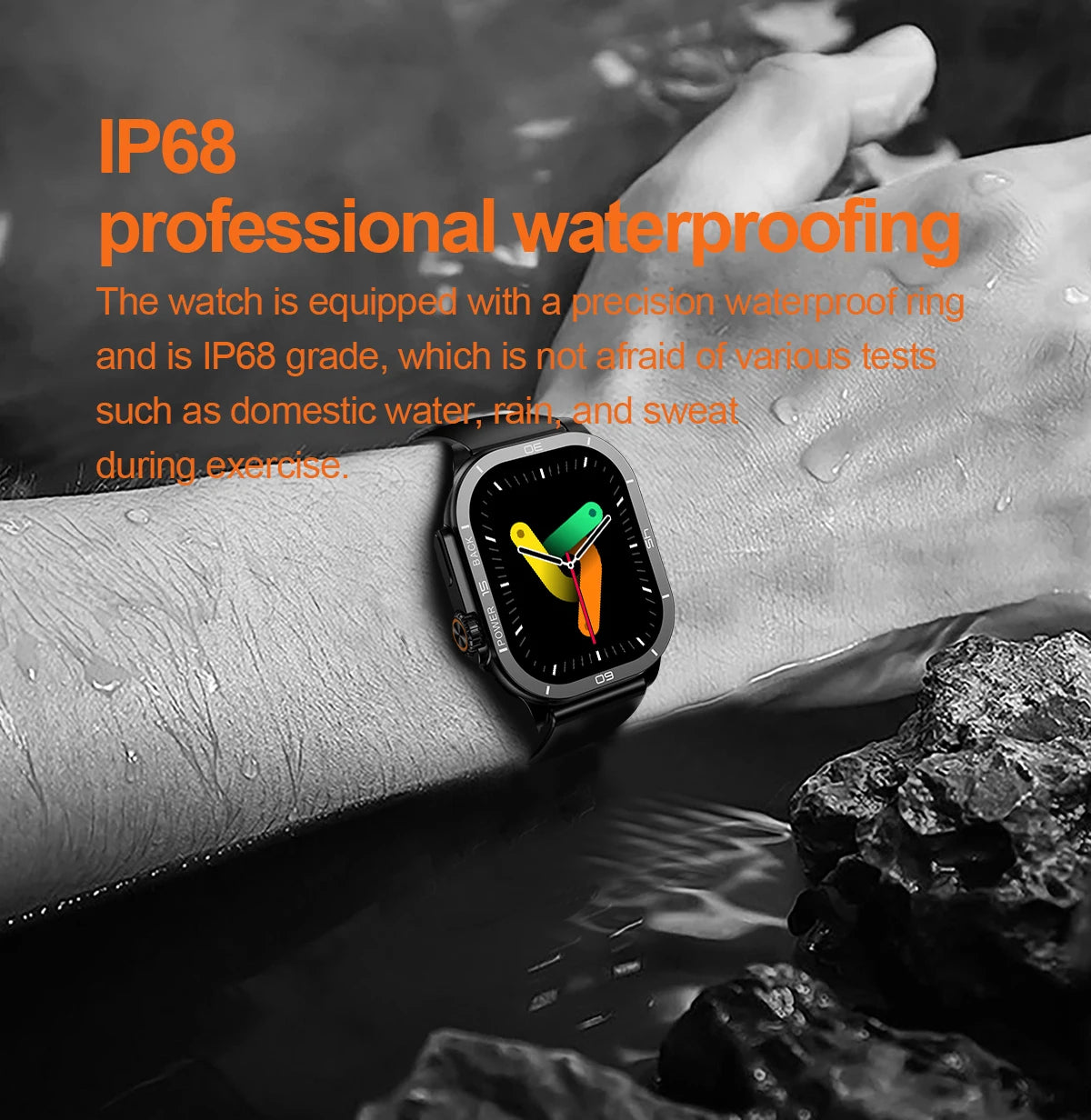 2025 New 49mm Smart Watch Men Women NFC Smartwatch BT Call Waterproof Wireless Charging AMOLED Screen Watch Ultra2 For Apple IOS