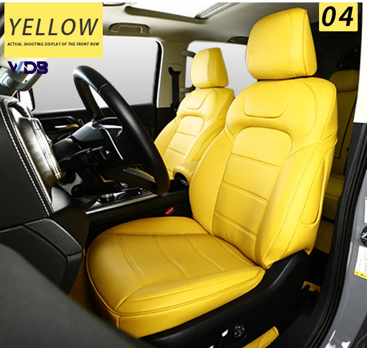 Custom Car Seat Covers Full Set Leather For Tank 300 2021 2022 2023 2024 Auto Interior Styling Protector Accesories Styling