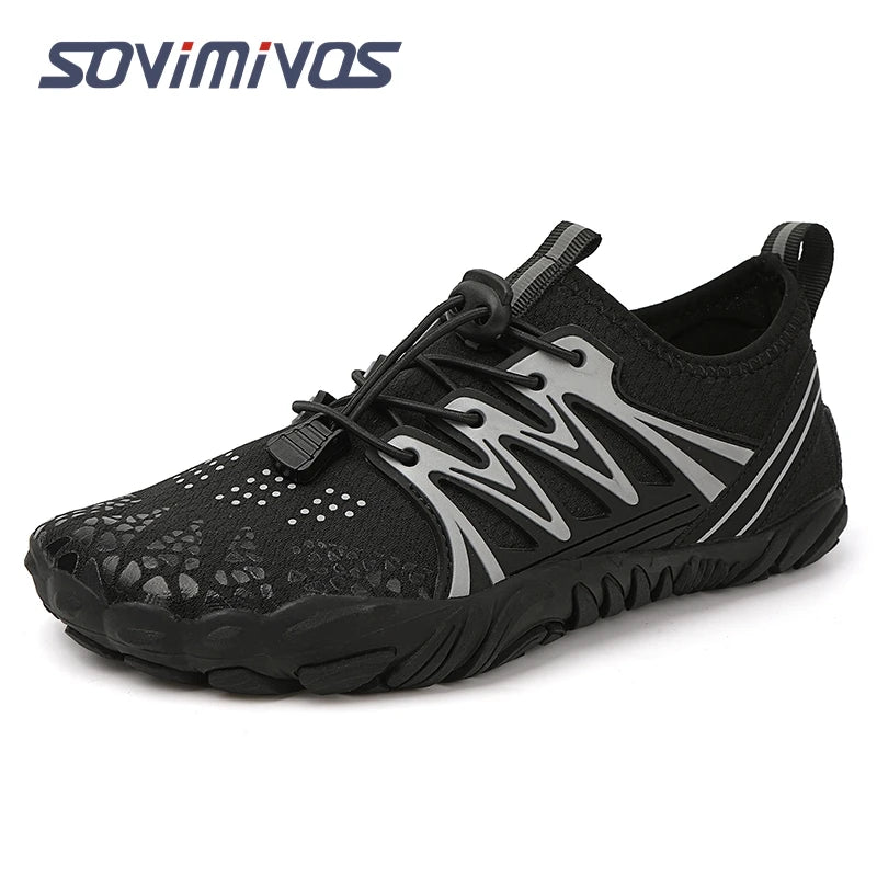 High Quality Trail Running Barefoot Shoes Wide Toe Box Barefoot Sports Cross Trainers Zero Drop Shoes Runner Walking Sneakers