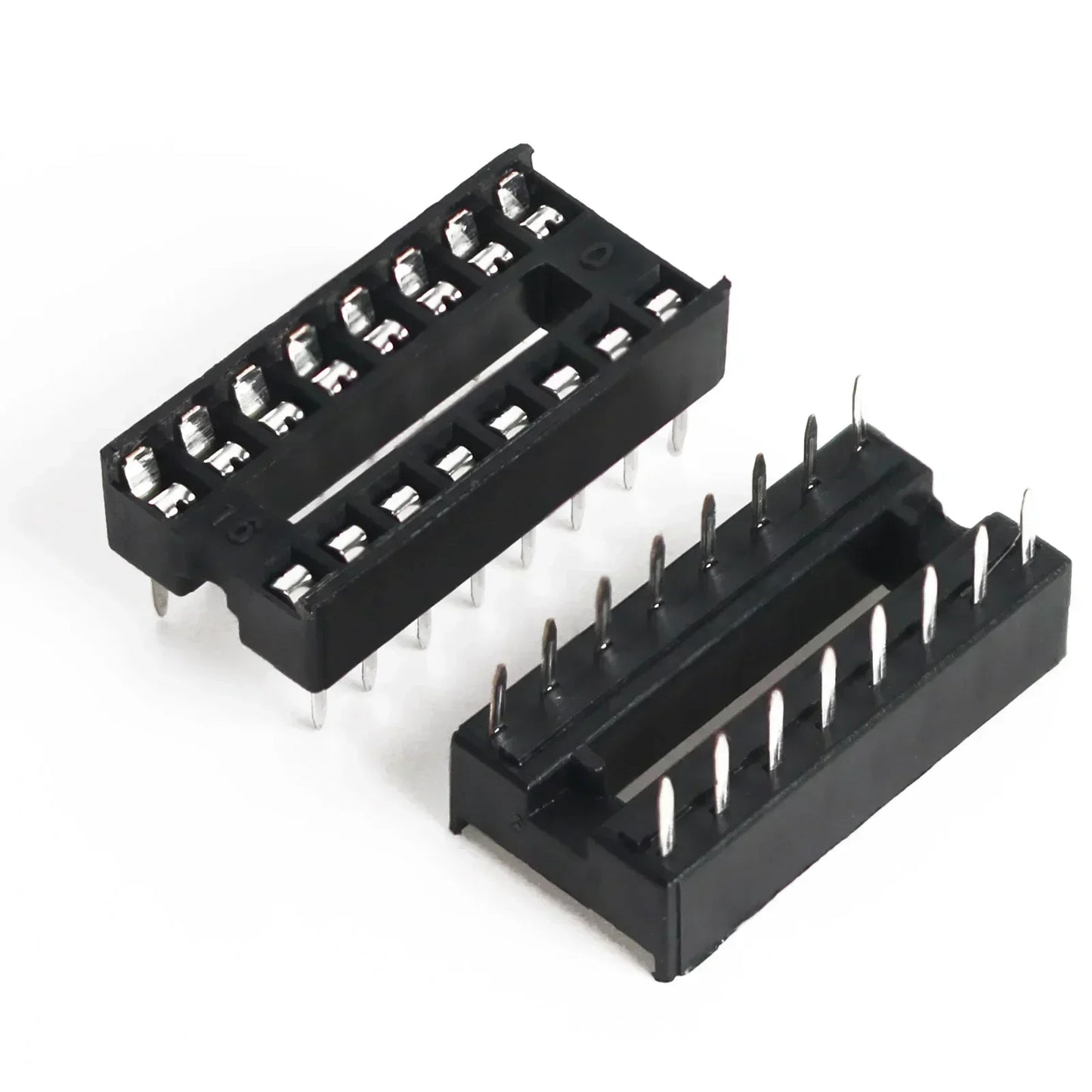 10pcs IC seat 6P/8P/14P/16P/18P/20P/24P/28P DIP IC Sockets Adaptor Solder Integrated Circuits Sockets Electronic Component