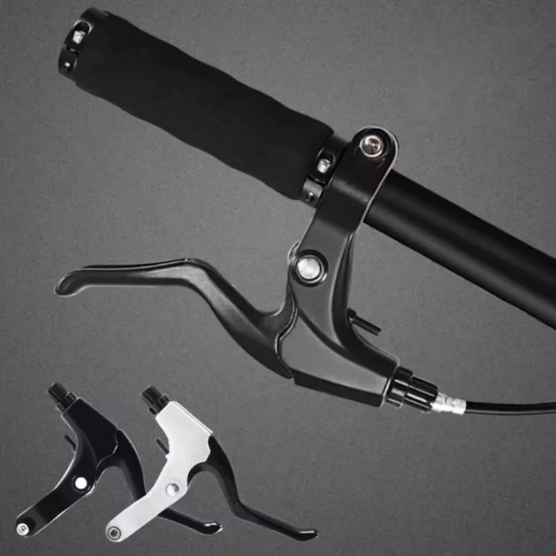 1Pairs Aluminum Alloy Bicycle Brake Handle Fit 22.2mm Handlebars Ultralight Cycling Brake Levers V-Brake Universal