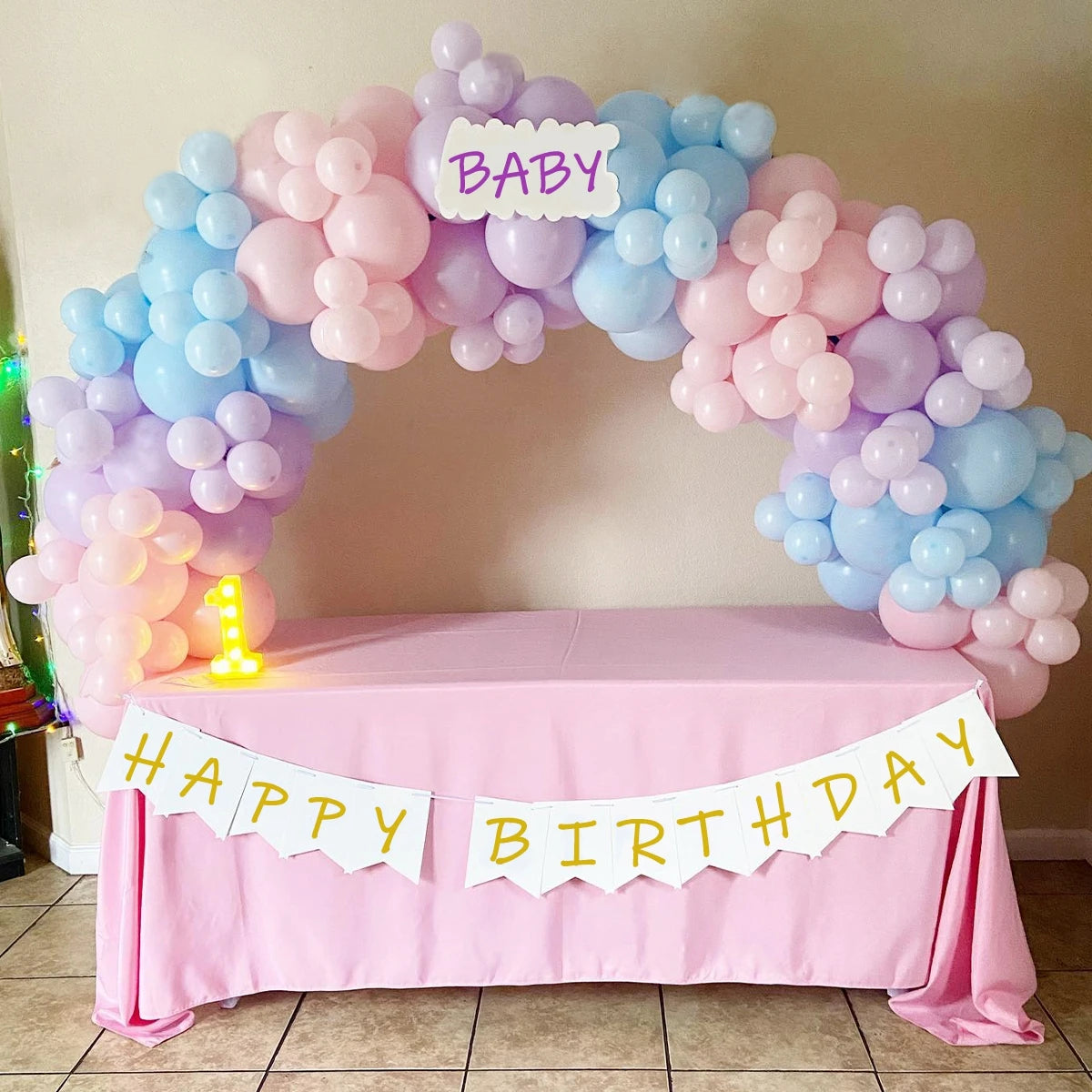 Adjustable Table Balloon Arch Kits Birthday Party Decor Wedding Birthday Balloon Column Stand Support Baby Shower