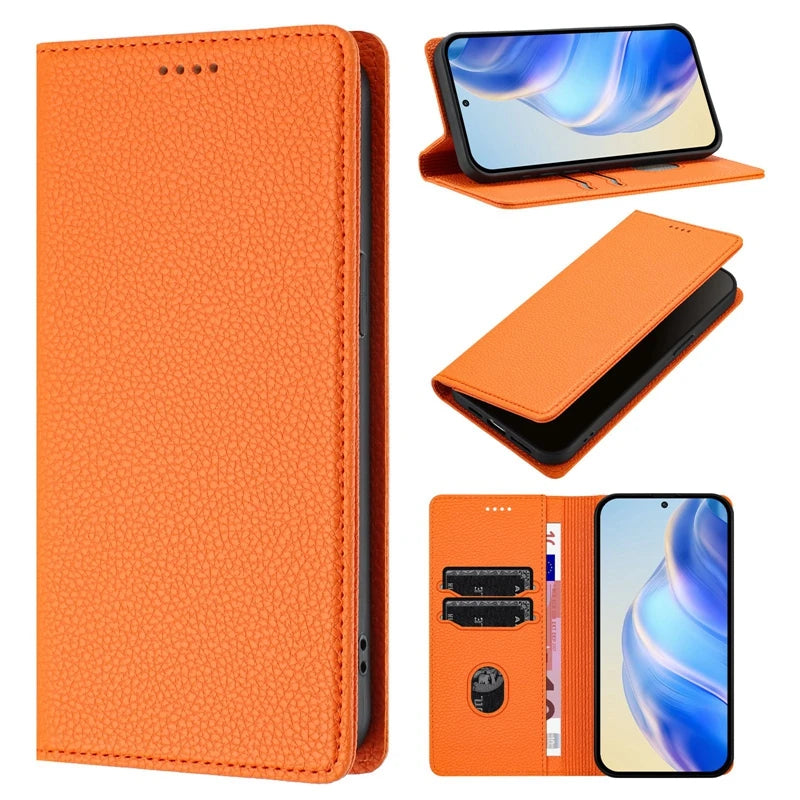 For Tecno Camon 50 Pro 4G Wallet Slots Phone Case For Funda Tecno Camon 50 Camon50 Pro 4G Cover Luxury Flip Magnetic Case Coque