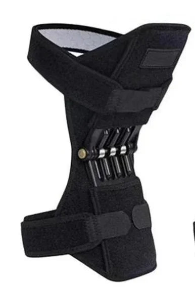 Sport Knee Booster Brace Patella Spring Lift Support, Breathable Joint Pain Relief for Elderly Walking