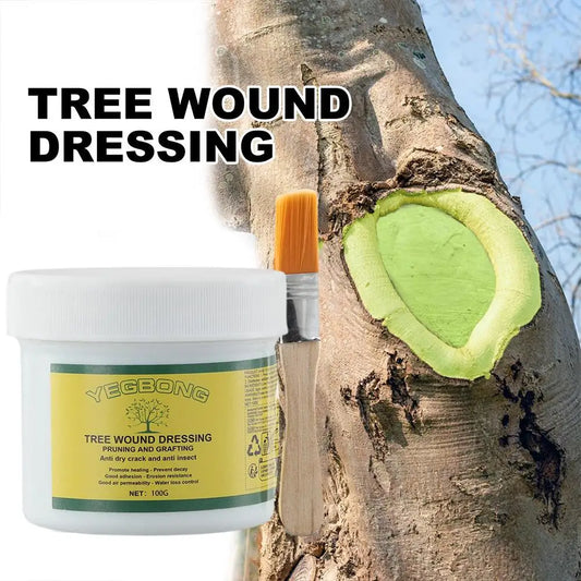 100g Tree Grafting Paste Tree Wound Paste Smear Agent Tree Pruning Sealer Plant Saw Cuts Coating Pruning Heal Wound Repair Tools