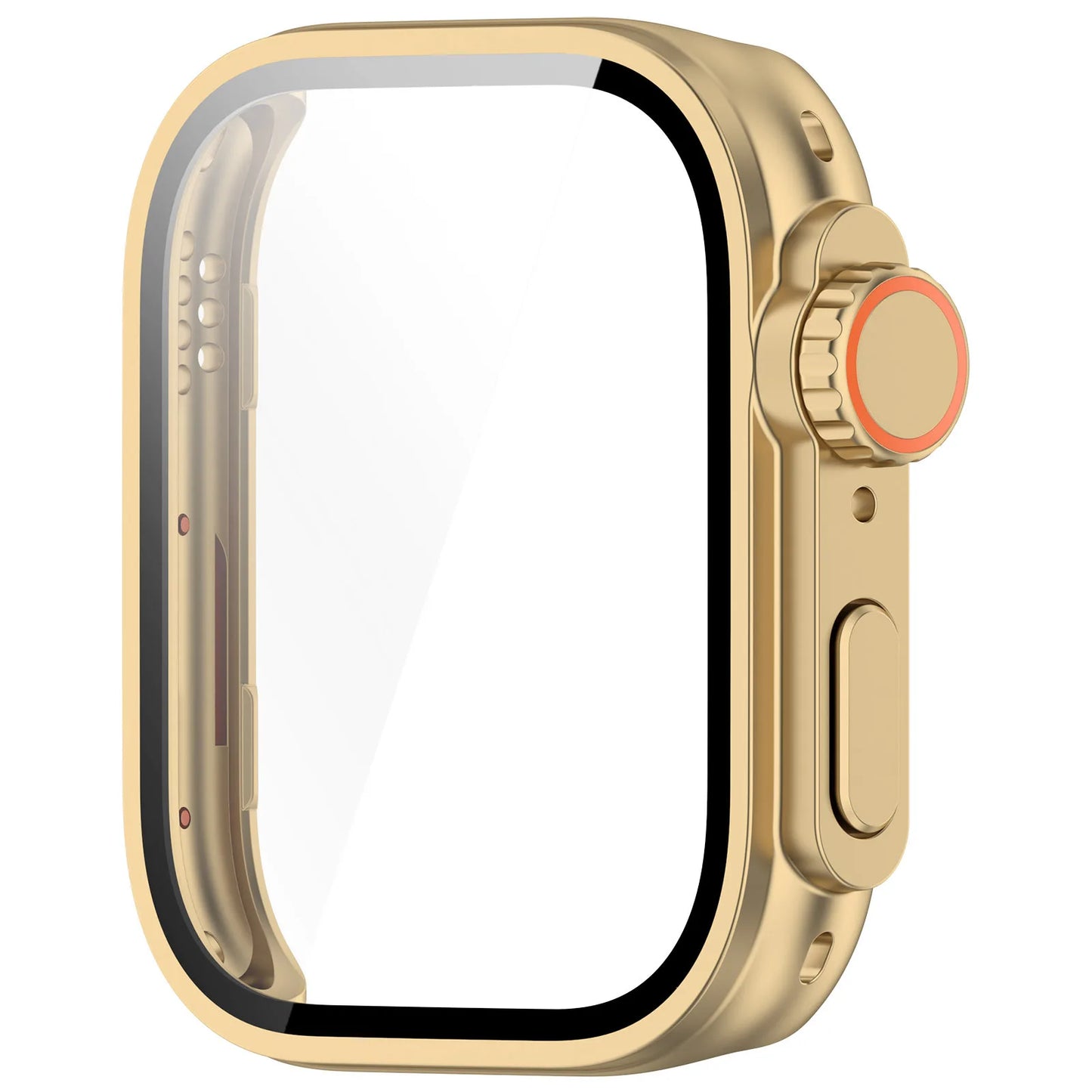 Change To Ultra Case for Huawei Watch Fit 3 Tempered Glass Case + Screen Protector for Huawei Watch Fit3 Upgrade to Ultra 2
