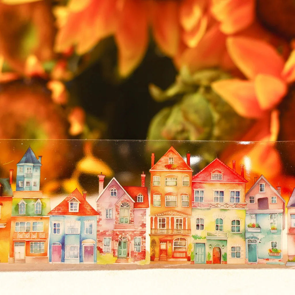 Journamm 45mm*2m PET Tapes European Castle Theme Decor Junk Journal DIY Scrapbooking School Supplies Collage Tapes