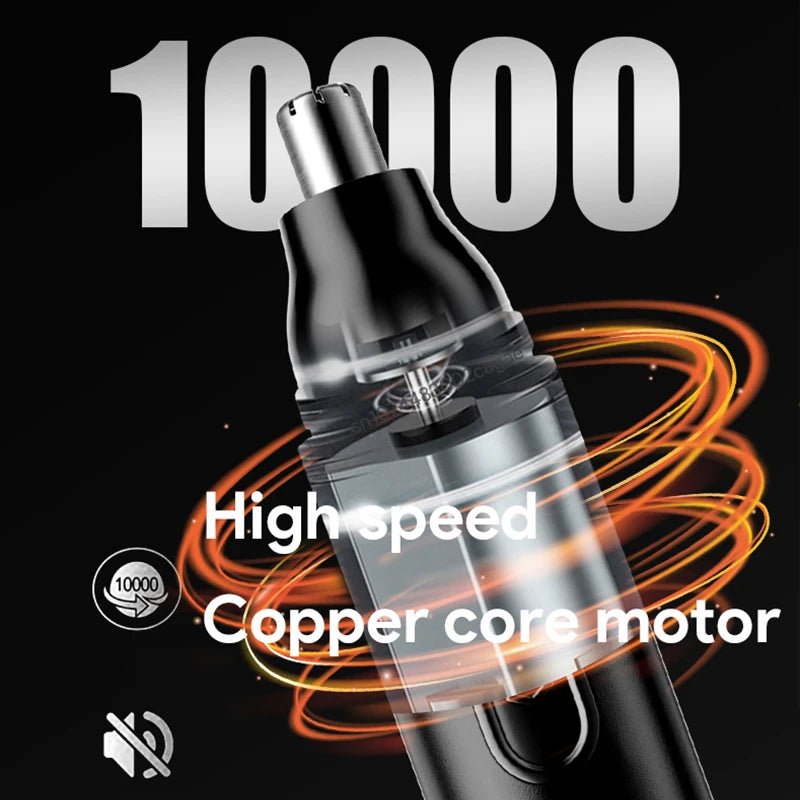 HOT Electric Nose Hair Trimmer Ear Hair Trimmer Eye-brow shaping Professional Safe Painless Portable For Business Trip And Home