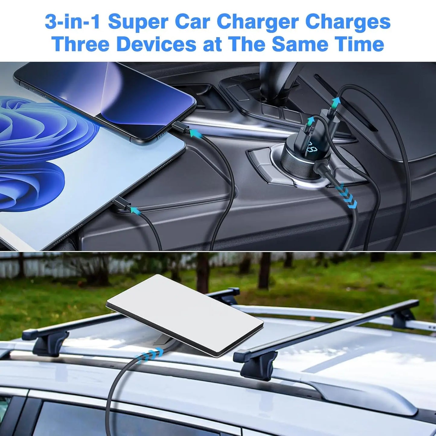 2PCS Anderson Connector 50A 6–12 Gauge 12V-36V Battery Quick Connect/Disconnect Connector Wire Harness Plug Kit Winch Wiring Kit