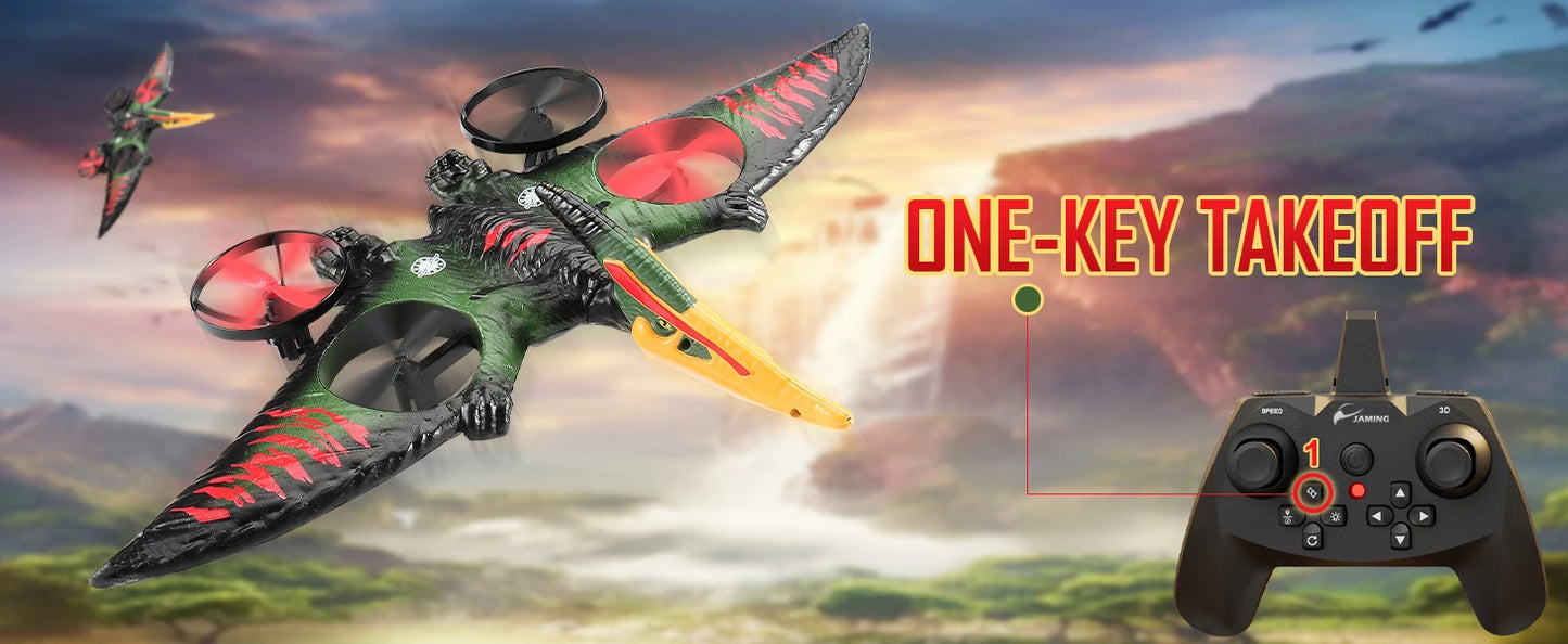 L0712 RC Plane 2.4G Remote Control Aircraft Gravity Sensing Helicopter Glider with Light EPP Foam Fighters for Boys Children