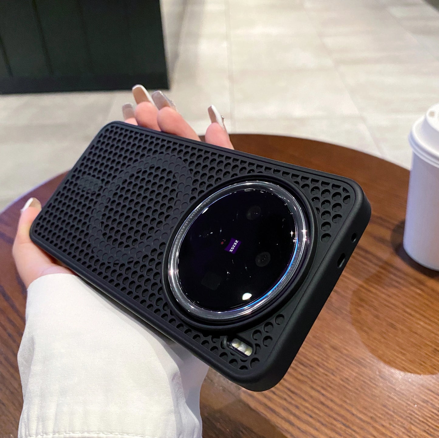 Heat Dissipation Wireless Charging Magnetic Case for Vivo X200 Pro X100 X300 Pro X200Pro Mini, Cooling Matte Hard Phone Cover