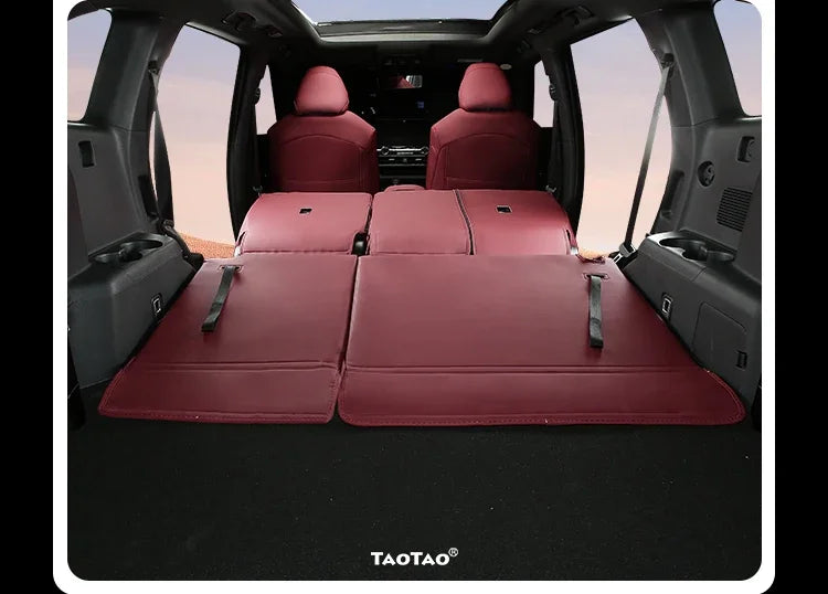 Custom Fit Highlander Car Seat Covers for Select Toyota Highlander Full Set Three-Row Second Row 2020 2021 2022 2023 2024
